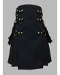 Black Interchangeable Gothic Kilt