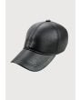 Leather Baseball Cap