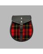 Leather Tartan Kilt Sporran