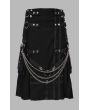 Modish Gothic Utility Kilt For Men
