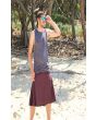 Plain Cotton Utility Kilt For Men