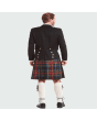 Prince Charlie Kilt Outfit 5 Button Vest Back