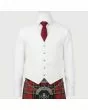 White Argyll Kilt Jacket And Vest