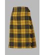 Black Stewart Tartan Kilt for Women