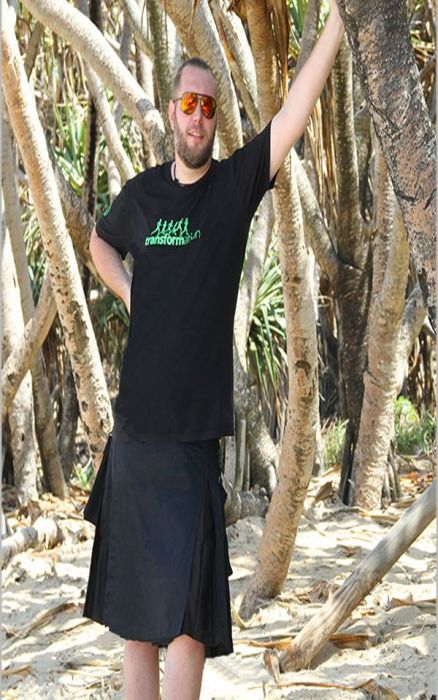 Casual Utility Kilt For Men