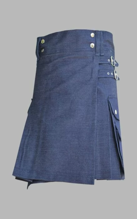 Denim Kilt For Women