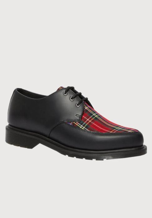 Dr Marten Tartan 3 Eye Leather Boots