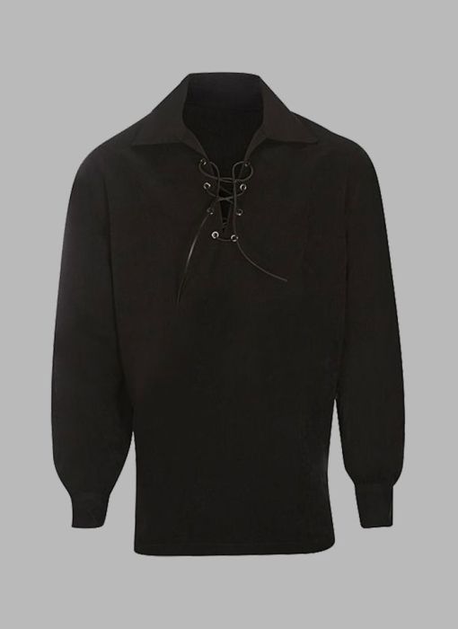 Ghillie Shirt Black Jacobite Shirt