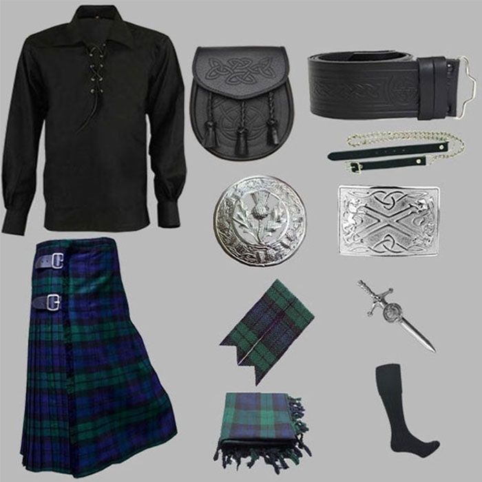 Informal Kilt Outfit