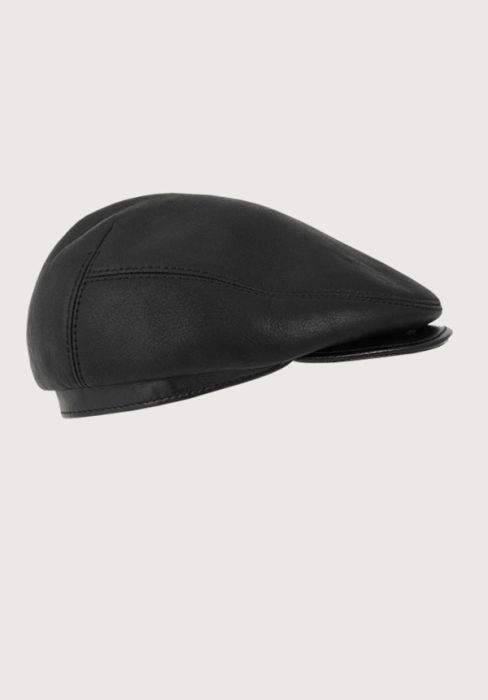 Leather Flat Cap For Men
