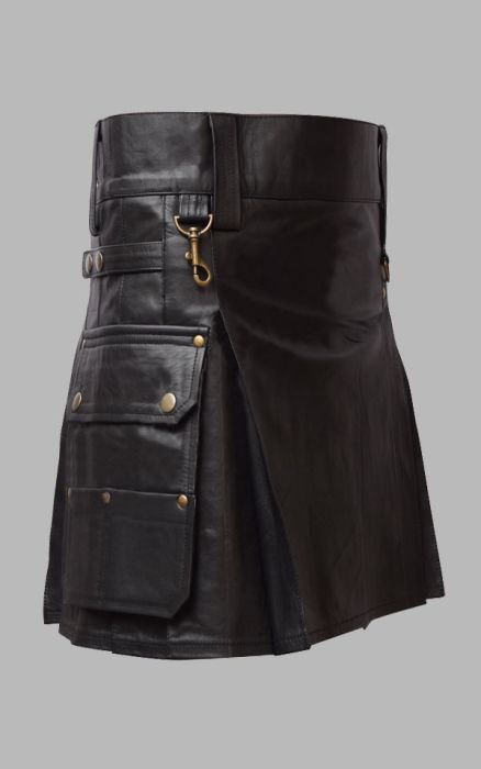 Leather Kilt for Women