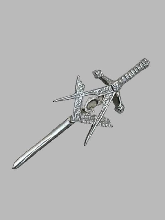 Masonic Crest Kilt Pin