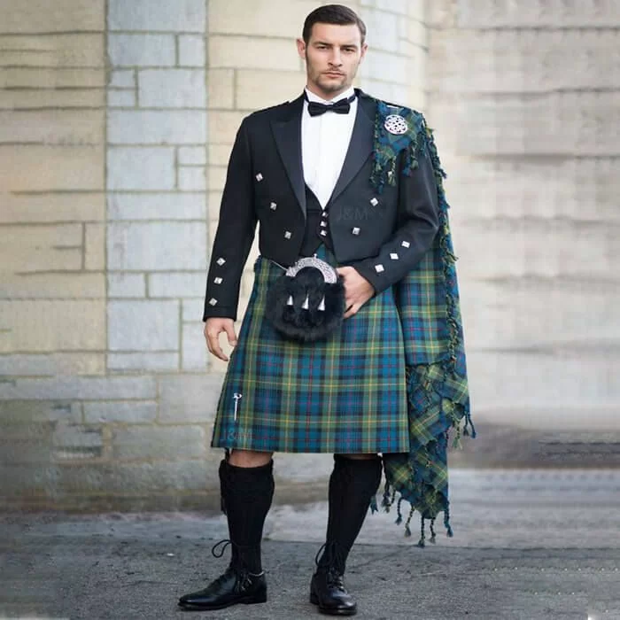 Premium Prince Charlie Kilt Outfit Men