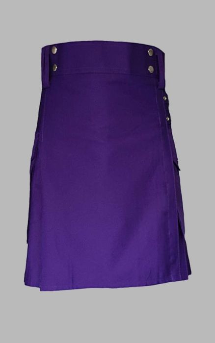 purple Utility kilt for Women