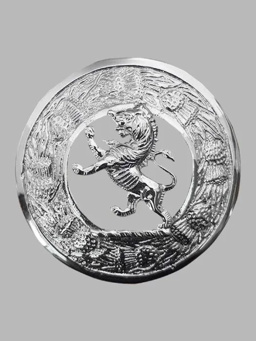Rampant Lion Kilt Brooch