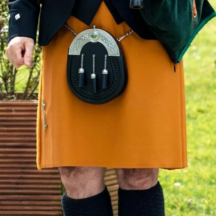 Saffron Tartan Kilt