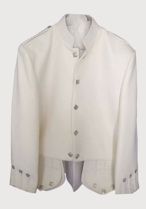 Sheriffmuir Doublet Jacket And Waistcoat White