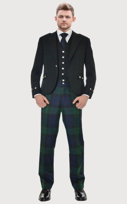 Tartan Trews Wedding Outfit Argyll