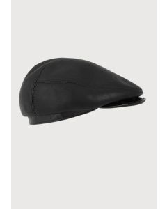 Leather Flat Cap For Men