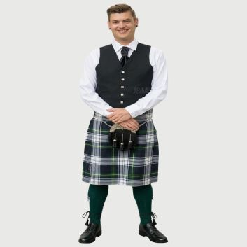 5 Button Vest Kilt Outfit