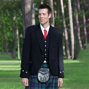Argyle Kilt Jacket and Waistcoat