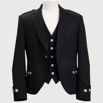 Argyle Kilt Jacket and Waistcoat