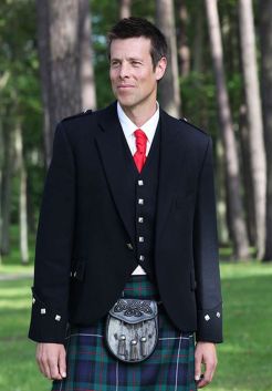 Argyle Kilt Jacket and Waistcoat