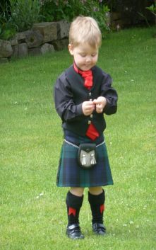Baby In Kilt