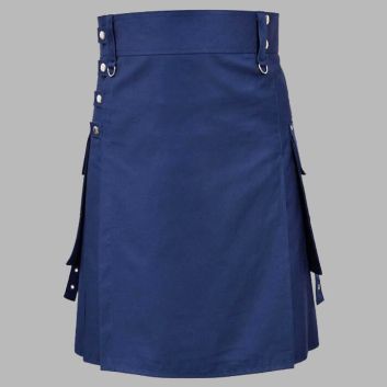 blauer Utility-Kilt
