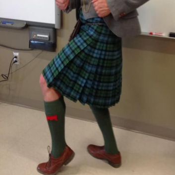 Campbell Ancient Tartan kilt