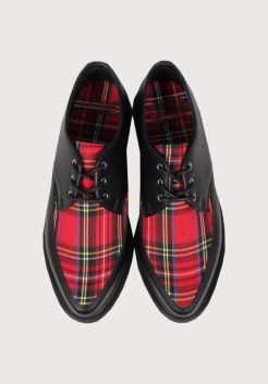 Dr Marten Tartan 3 Eye Leather Boots
