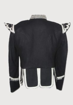 Black Drummer Military Doublet Jacket