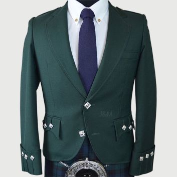 Green Argyll Jacket And Vest