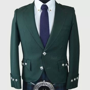 Green Argyll Jacket And Vest