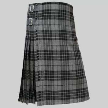 Grey Hamilton Tartan Kilt For Men