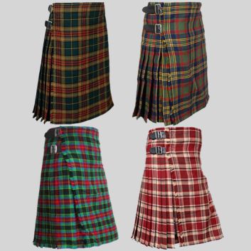 IRISH COUNTY TARTAN KILTS