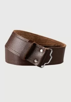 Kilt Belt Brown Grain Leather 