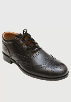 Black Kilt Brogues
