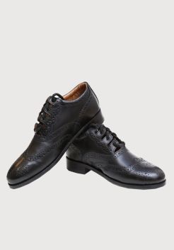 Black Kilt Brogues