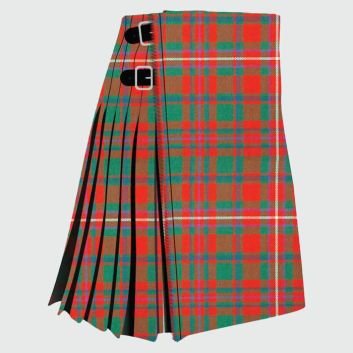Mckinnor Red Ancient Tartan Kilt For Men