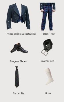 Tartan Trews Outfit Prince Charlie