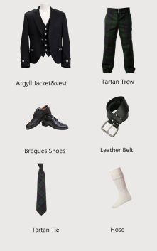 Highland Trews Outfit Argyll