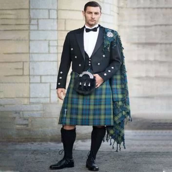 Premium Prince Charlie Kilt Outfit Men