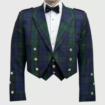 Prince Charlie Jacket & Waistcoat In Tartan-Made To Measure