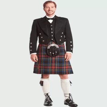 Prince Charlie Kilt Outfit 5 Button Vest
