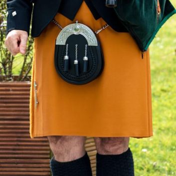 Saffron Tartan Kilt