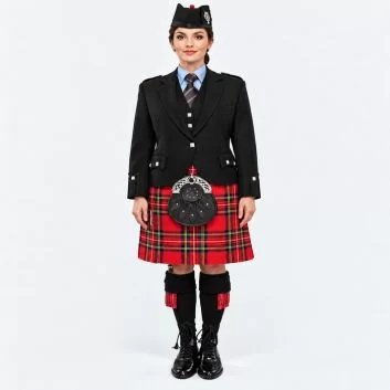 women kilt outfit