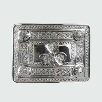 Shamrock Kilt Buckle 