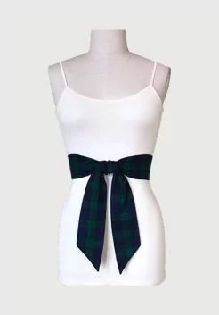 Tartan Mini Sash For Women