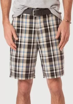 Tartan Shorts For Men